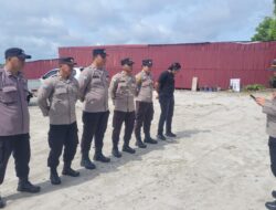 Polresta Palangka Raya Gelar Apel Kesiapan Pengamanan Kejuaraan Balap Motor Lebah Central Borneo Open Race Seri III