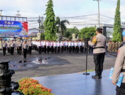 Laksanakan Apel Gelar Pasukan, Polresta Palangka Raya Resmi Awali Ops Zebra Telabang 2025