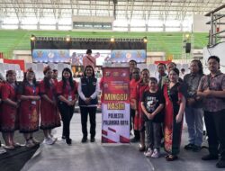 Satresnarkoba Polresta Palangka Raya Laksanakan Minggu Kasih pada Penutupan Pesparani I 2025