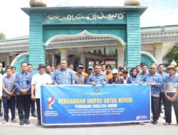 Meriahkan HUT Pertama Imipas, Kanwil Ditjenpas Kalteng Laksanakan Perbaikan Fasilitas Masjid Al Musafirin