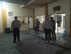 Antisipasi Adanya Gangguan, Polresta Palangka Raya Cek Keamanan Ruang Tahanan Mako 