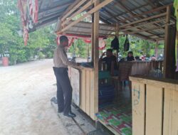 Polsek Bukit Batu Sampaikan Pesan Kamtibmas dan Keselamatan di Wisata Danum Bahandang