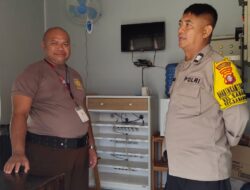Jaga Kamtibmas Wilkum, Polsek Sabangau Lakukan Patroli ke PT. Sumber Kahayan Kharisma