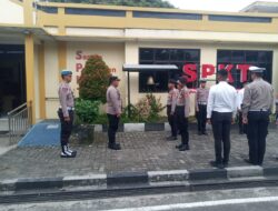 SPKT I Polresta Palangka Raya Gelar Serah Terima Tugas untuk Pastikan Kesiapan Pelayanan
