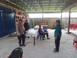 Jaga Toleransi dan Kamtibmas, Polsek Sabangau Lakukan Patroli di Gereja