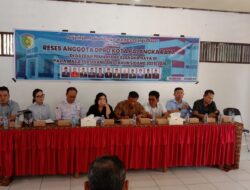 Polsek Bukit Batu Dukung Kegiatan Reses DPRD, Bhabinkamtibmas Hadir Jaga Kondusivitas
