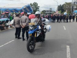 Hadir di Tengah Masyarakat, Satlantas Polresta Palangka Raya Pastikan Parade Natal Kota 2025 Aman dan Lancar