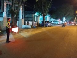 Satlantas Polresta Palangka Raya Laksanakan Pamtur Lalin Perayaan Natal Bank Kalteng 2025