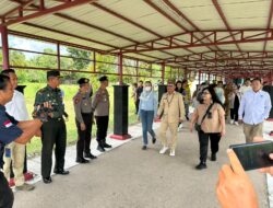 Satpamobvit Polresta Palangka Raya Bantu Amankan Keberangkatan Rombongan Komisi VII DPR RI dari Bandara Tjilik Riwut