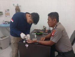 Sidokkes Polresta Palangka Raya Berikan Layanan Kesehatan dan Konseling di Klinik Polresta