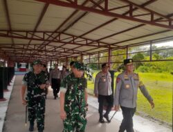 Satpamobvit Polresta Palangka Raya Amankan Keberangkatan Kapolda Kalteng dan Pangdam XXII/TB di Bandara Tjilik Riwut