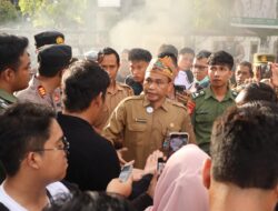 Aksi Damai di Kantor Dishut Kalteng  Berjalan Aman, Kapolresta Palangka Raya: “Pam Ini Kami Lakukan Sesuai SOP Polri dan Aturan Perundang-undangan