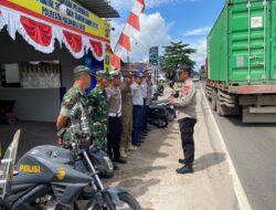 Pos Pam Jalan Mahir Mahar Siaga Jaga Kamtibmas Selama Operasi Lilin Telabang 2025