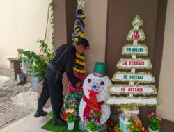 Jelang Ibadah Natal, Gegana Brimob Kalteng Laksanakan Sterilisasi di Gereja YHS Palangka Raya