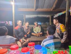 Sambut Nataru, Polsek Rakumpit Gelar Patroli Harkamtibmas dan Sosialisasi Call Center 110