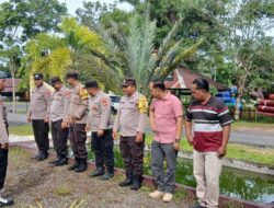 Jelang Tahun Baru, Kapolsek Rakumpit Ingatkan Kesiapsiagaan Personel