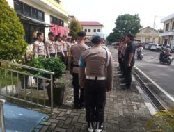 Pastikan Pelayanan Tetap Optimal, SPKT Polresta Palangka Raya Laksanakan Serah Terima Piket Jaga