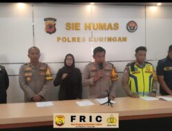 Kapolres Kuningan AKBP Muhamad Ali Akbar, S.I.K., M.Si. Paparkan Capaian Kinerja 2025, Laka Lantas Turun Drastis dan Penanganan Kriminal Terus Ditingkatkan