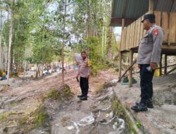 Patroli Objek Wisata, Polsek Bukit Batu Sambangi Danum Bahandang