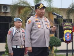 Awal Tahun, Kapolresta Palangka Raya Tekankan Pelayanan Maksimal dan Kesiapan Tugas 