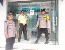 Sambang Kamtibmas, Patroli Polsek Bukit Batu Datangi BRI Unit Tangkiling