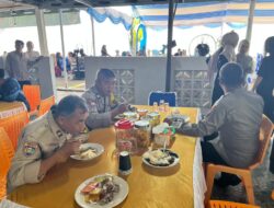 Patroli Harkamtibmas, Polsek Sabangau Amankan Acara Pernikahan Warga di Kalampangan