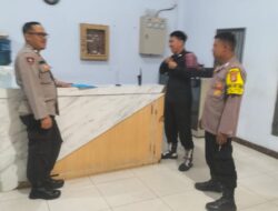 Pupuk Sinergitas, Piket Polsek Bukit Batu Patroli ke Lapas Kelas II A Palangka Raya  