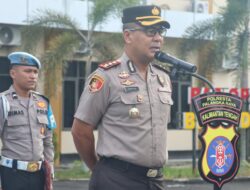 Amanat Apel Pagi, Wakapolresta Palangka Raya Tegaskan Hindari Segala Bentuk Pelanggaran