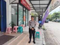 Satpamobvit Polresta Pastikan Keamanan Bank Swasta di Kota Palangka Raya