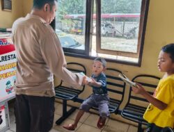 Dekatkan Polri dengan Masyarakat, Bhabinkamtibmas Polsek Sabangau Jalankan Program Bajaka Presisi