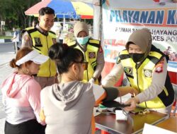 Wujud Pelayanan Prima Polri, Rumkit Bhayangkara Hadirkan Pemeriksaan Kesehatan Gratis di CFD
