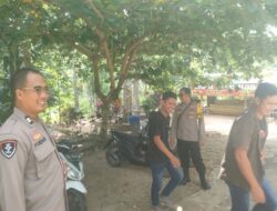 Libur Akhir Pekan, Polsek Bukit Batu Patroli dan Sambang Objek Wisata Batu Banama