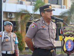 Pimpin Apel Pagi, Kasiwas Polresta Palangka Raya Ingatkan Persiapan Audit Kinerja 
