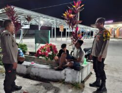 Hadir di Tengah Warga Tumbang Tahai, Polsek Bukit Batu Sharing Kamtibmas