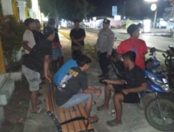 Minimalisir Dampak Pergaulan Bebas, Polsek Sabangau Sambangi Tongkrongan Sejumlah Remaja
