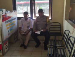 Dukung Literasi Masyarakat, Bhabinkamtibmas Polsek Sabangau Operasikan Motor Bajaka Presisi