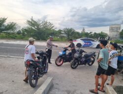 Cegah Balap Liar dan Gangguan Kamtibmas, Satlantas Polresta Palangka Raya Perkuat Patroli