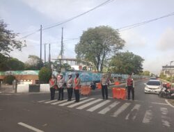 Pengamanan CFD, Satlantas Polresta Palangka Raya Pastikan Kegiatan Berjalan Aman dan Lancar