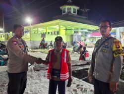 Di Pasar Rakyat Tangkiling, Polsek Bukit Batu Rangkul Para Jukir