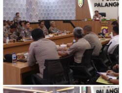 Siaga Bencana Alam, Kapolresta Palangka Raya Pimpin Anev Sitkamtibmas