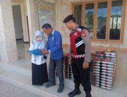 Kawal Program MBG, Sat Samapta Polresta Palangka Raya Pastikan Distribusi Berjalan Aman