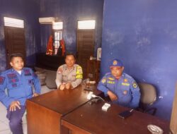 Perkuat Sinergitas, Polsek Bukit Batu Kunjungi Kantor Damkar Tangkiling
