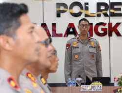 Kunker di Polresta Palangka Raya, Wakapolda Kalteng Tekankan Penguatan Kinerja dan Layanan Masyarakat