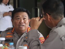 Kapolresta dan PJU Polresta Palangka Raya Sambut Hangat Kunjungan Kerja Wakapolda Kalteng