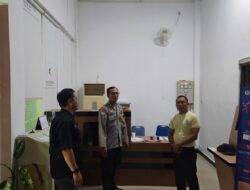 Jaga Keamanan Objek Vital, Polsek Bukit Batu Lakukan Patroli ke Kantor Bank ketika Dini Hari 