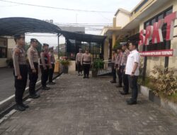 Optimalkan Kesiapan Penjagaan, SPKT I Polresta Palangka Raya Gelar Serah Terima Tugas