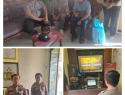 Dukung Swasembada Pangan, Polsek Rakumpit Ikuti Zoom Anev Mingguan Polda Kalteng