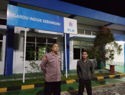 Beri Rasa Aman bagi Masyarakat, Polsek Sabangau Lakukan Patroli Kamtibmas Wilkum