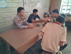 Sambil Berdialog dengan Warga, Polsek Rakumpit Imbau Waspada Kasus Pidana