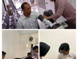Sidokkes Polresta Palangka Raya Berikan Pelayanan Kesehatan di Klinik